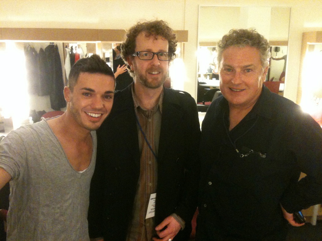 (L-R) Anthony Callea, Paul Angas, Ross Wilson